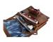 New Design Men Crazy Horse Leather Laptop Bag Briefcase Shoulder Attache Messenger  Bag